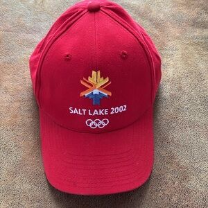 American Needle embroidered Red Salt Lake 2002 Olympic Games Hat Cap